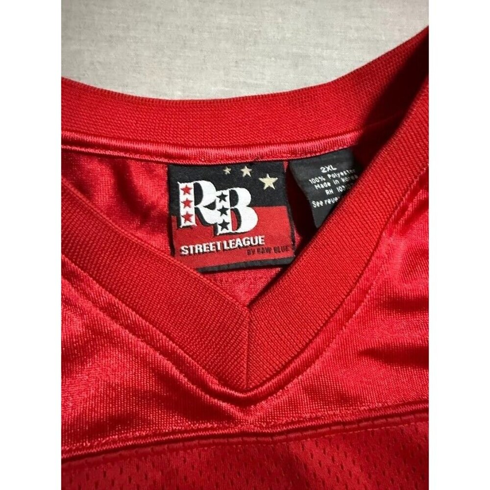 Chicago RB Street Ball Head Hunters #773 Jersey Mens 2XL Red Short Sleeve. - Picture 8 of 14